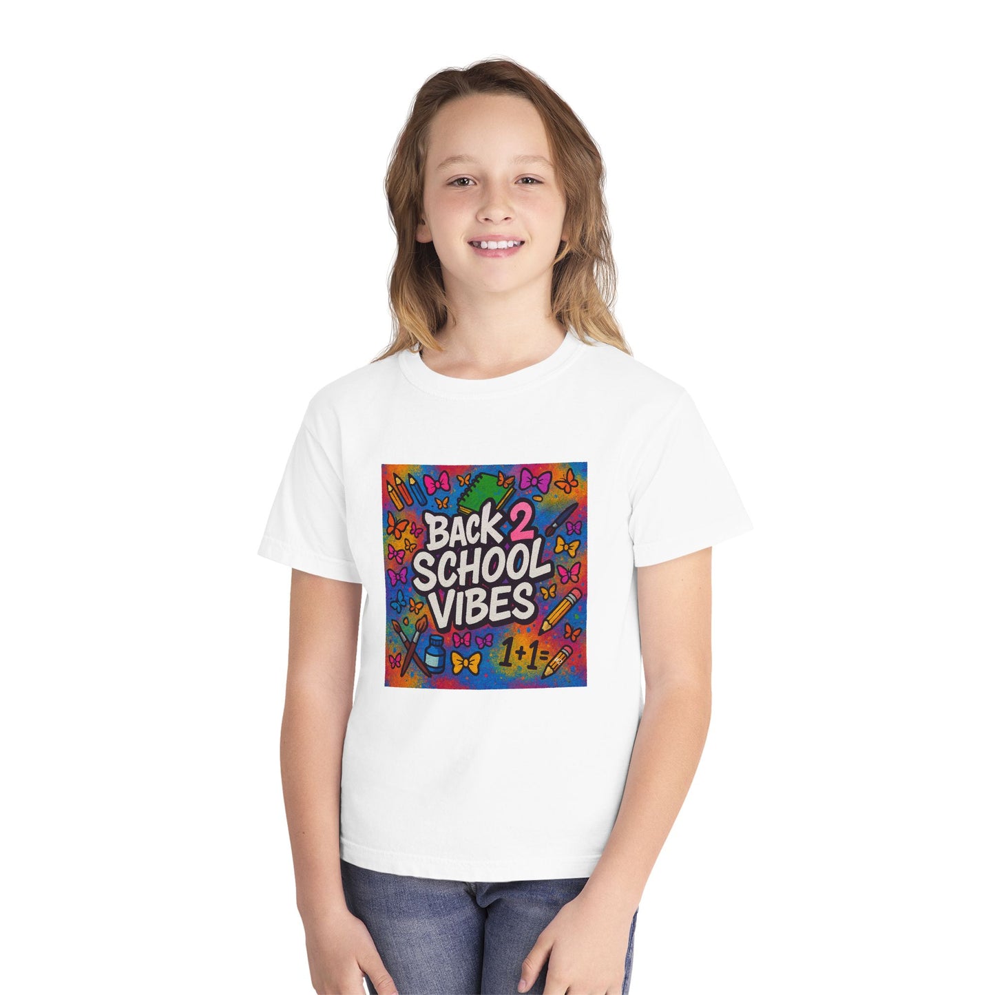 Youth Back to School Vibes Tee