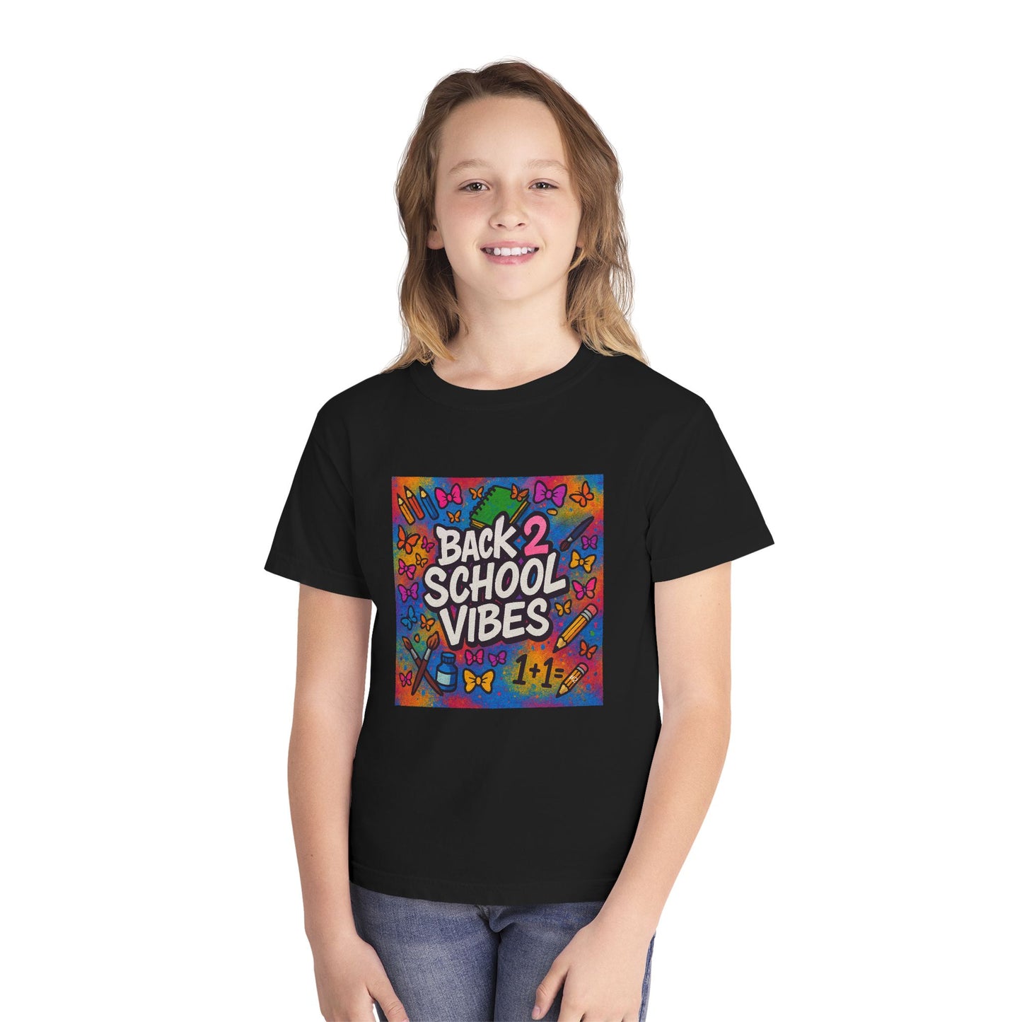 Youth Back to School Vibes Tee