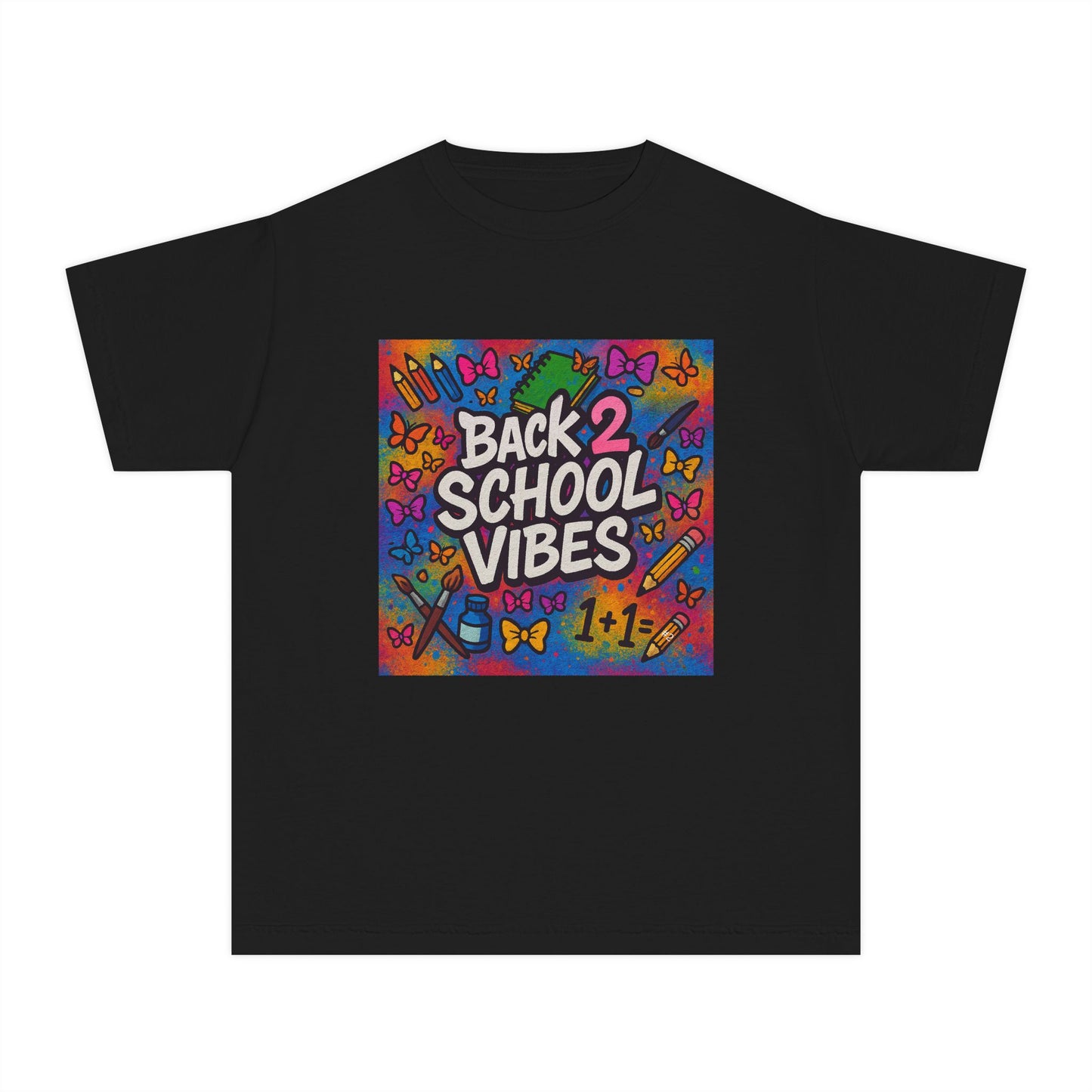 Youth Back to School Vibes Tee