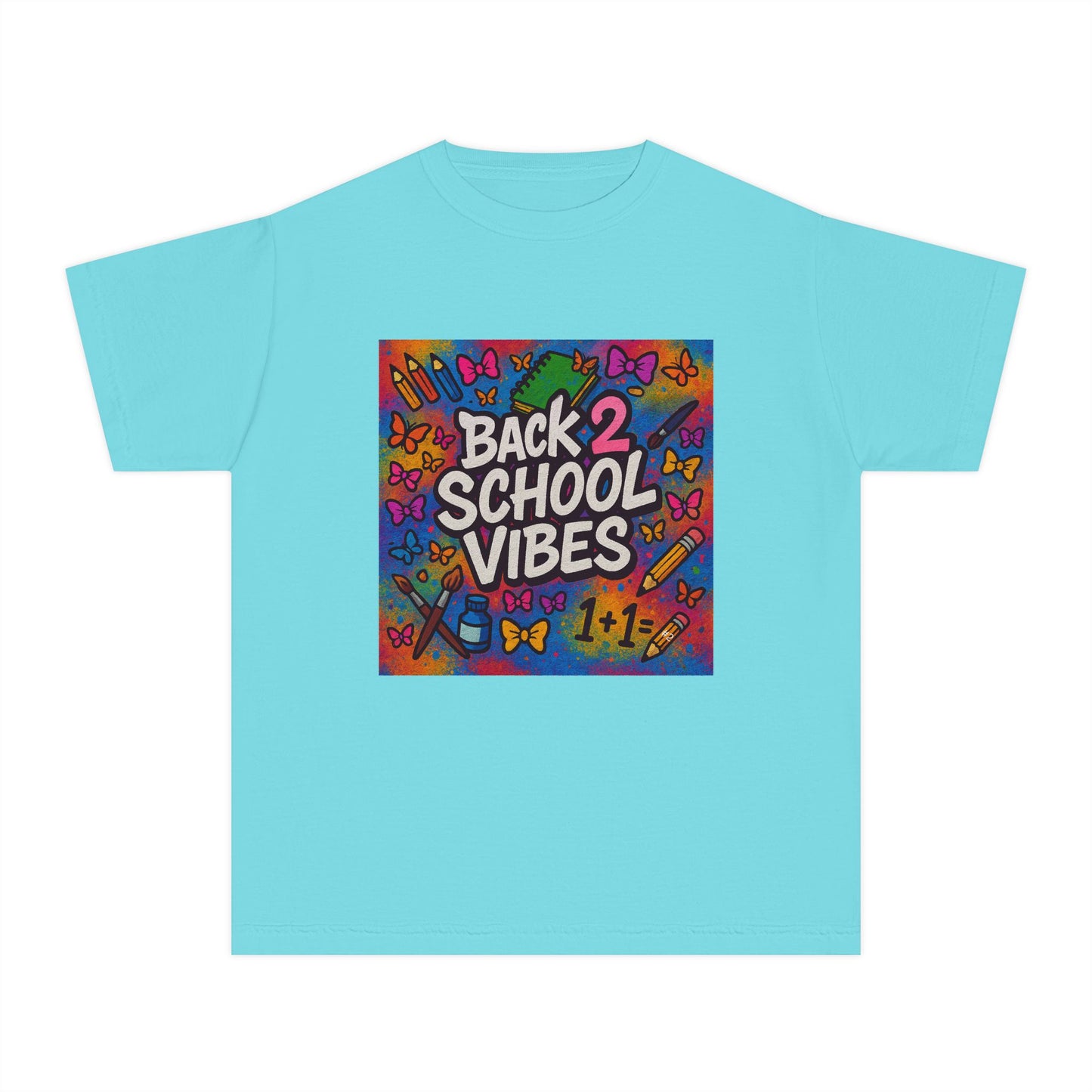 Youth Back to School Vibes Tee