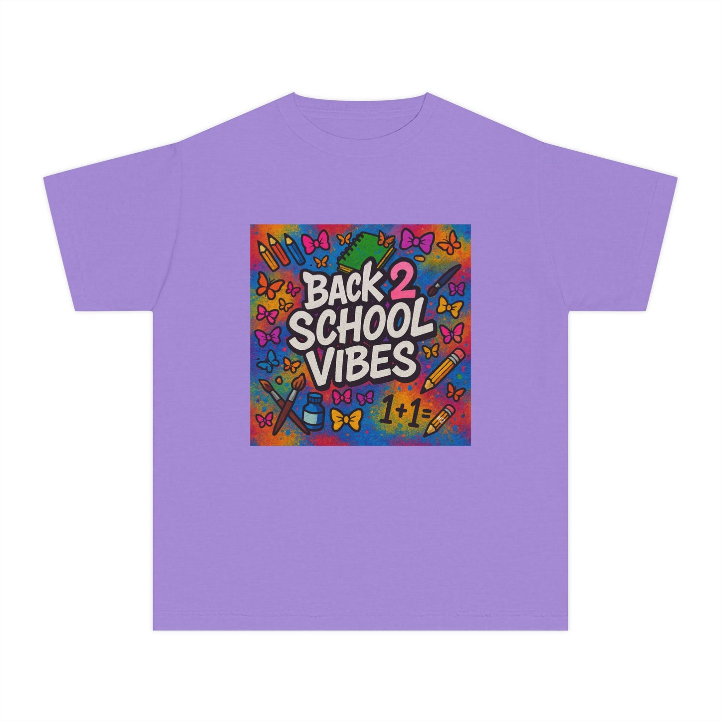 Youth Back to School Vibes Tee