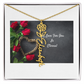 Customizable Birth Month Flower Necklace