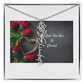 Customizable Birth Month Flower Necklace