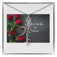 Customizable Birth Month Flower Necklace