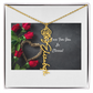 Customizable Birth Month Flower Necklace