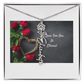 Customizable Birth Month Flower Necklace