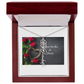 Customizable Birth Month Flower Necklace