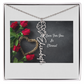 Customizable Birth Month Flower Necklace