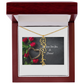 Customizable Birth Month Flower Necklace