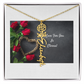 Customizable Birth Month Flower Necklace