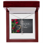 Customizable Birth Month Flower Necklace