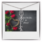 Customizable Birth Month Flower Necklace