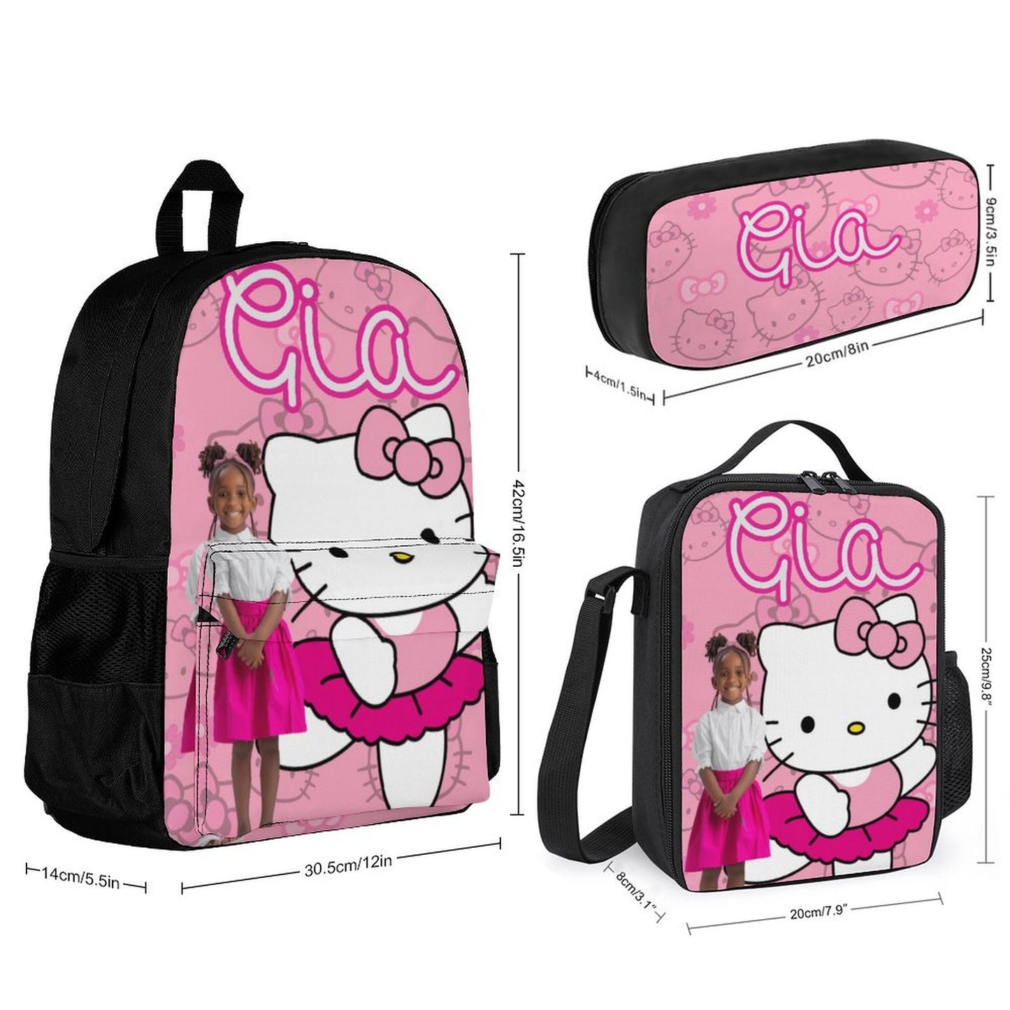 3-piece customizable set combination